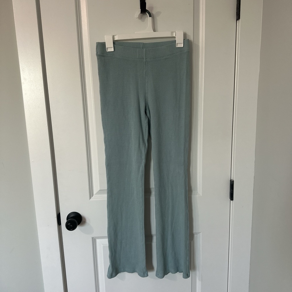 Wilfred Free Textured Blue Pants